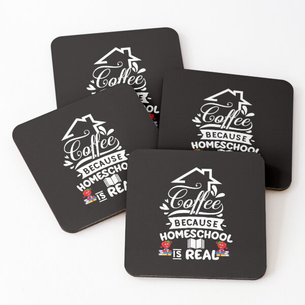 Item preview, Coffee Because Homeschool Is Real designed and sold by cutitoutsir.