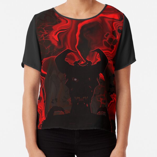 Demon of Hell Chiffon Top