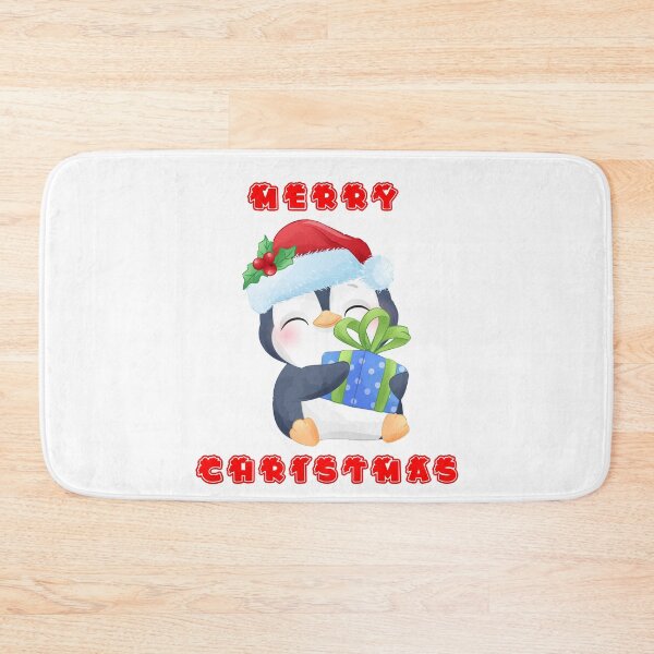 Item preview, Cute penguin Merry Christmas designed and sold by env1nada.