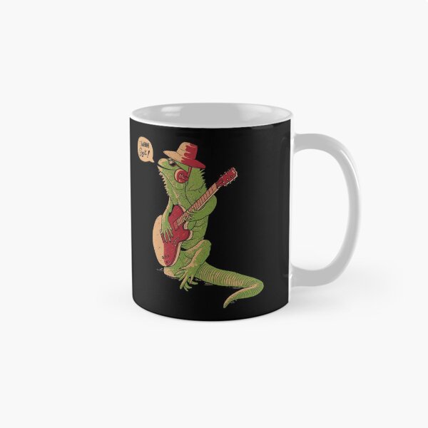 Item preview, I Gwanna Rock! - Funny Iguana Guitar Gift  designed and sold by EduEly.