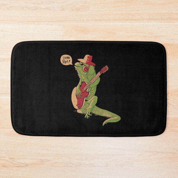 Item preview, I Gwanna Rock! - Funny Iguana Guitar Gift  designed and sold by EduEly.