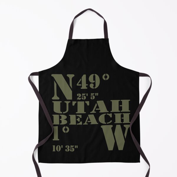 Item preview, UTAH BEACH COORDINATES designed and sold by CoolYule.
