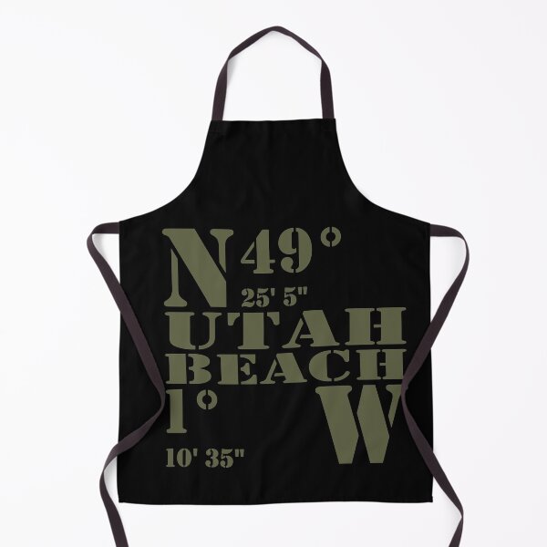 Item preview, UTAH BEACH COORDINATES designed and sold by CoolYule.
