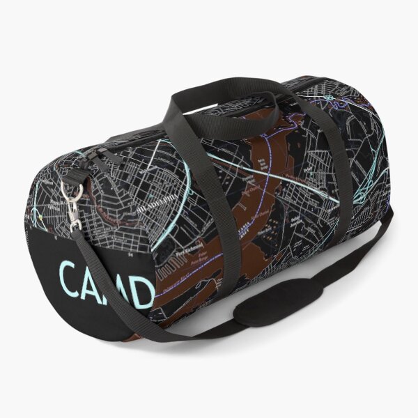 Item preview, Camden, NJ Topographical Map Dark designed and sold by PGHPhotoCo.
