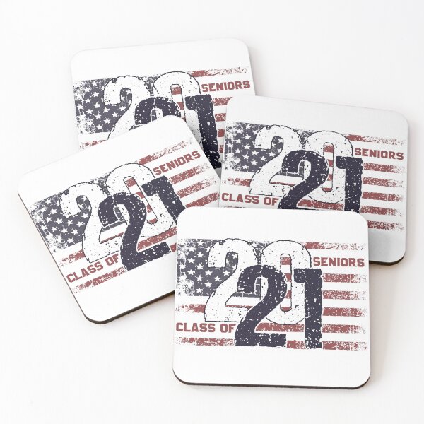 Item preview, Seniors Class of 2021 Distressed American Flag designed and sold by RiffXS.
