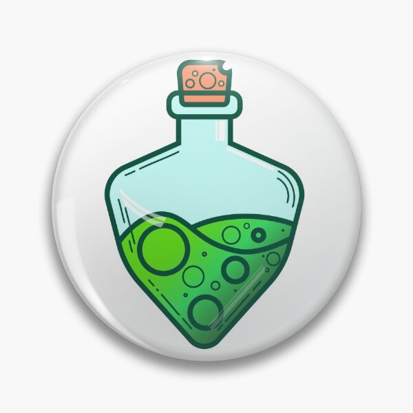 Item preview, Serene Green Alchemy Bottle designed and sold by Soulbishop.