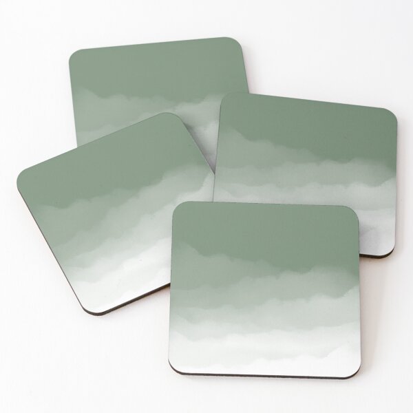 Item preview, Sage Green Watercolor Ombre (sage green/white) designed and sold by Design Minds Boutique.