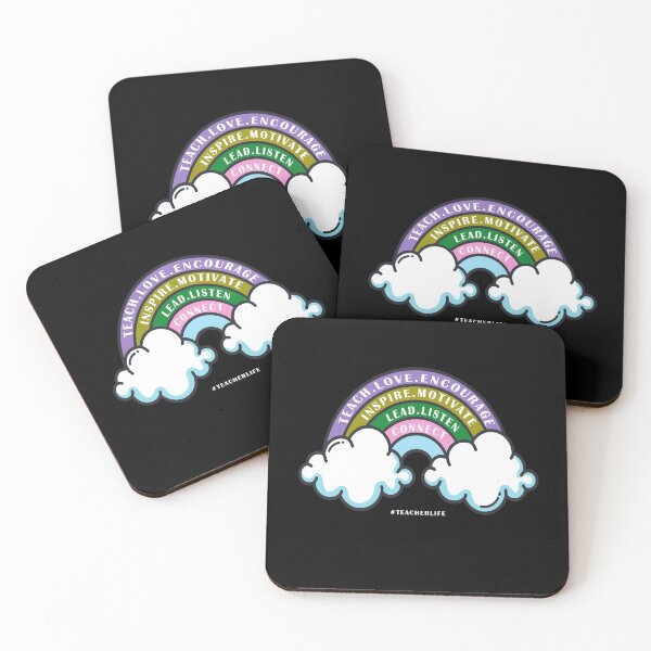 Artikelvorschau, Lehren Sie Liebe inspirieren Regenbogenlehrer Wertschätzung Weihnachtsgeschenk entworfen und verkauft von ExprezzDesigns.