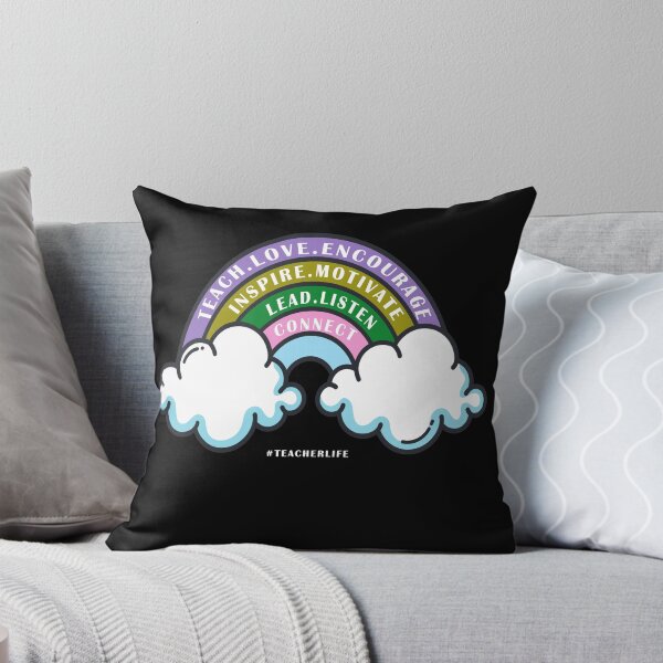 Artikelvorschau, Lehren Sie Liebe inspirieren Regenbogenlehrer Wertschätzung Weihnachtsgeschenk entworfen und verkauft von ExprezzDesigns.