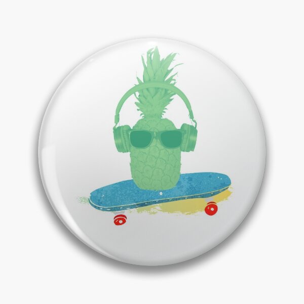 Item preview, Pineapple Skater boy,  designed and sold by ChartGifts.