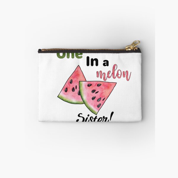Item preview, One in a Melon Sister with Watercolor Watermelon Slices designed and sold by LovenLaughter.