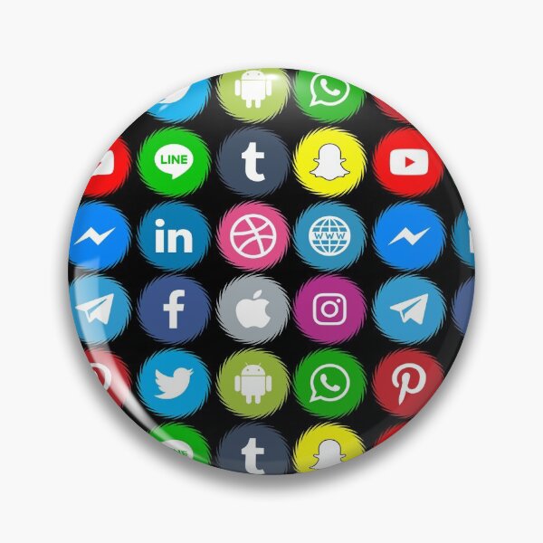 Item preview, Social Media Icons Design designed and sold by The Merch.