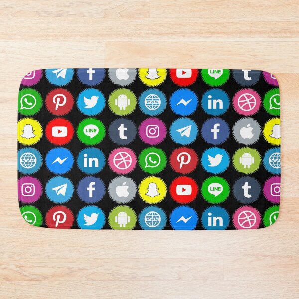 Item preview, Social Media Icons Design designed and sold by The Merch.