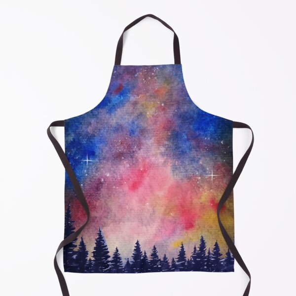 Item preview, Watercolor Starry Night designed and sold by Vector Scout Lab.