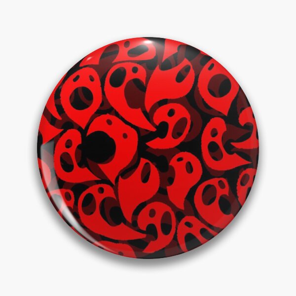 Item preview, Diseño de patrón de fantasma rojo designed and sold by PNDscrem.