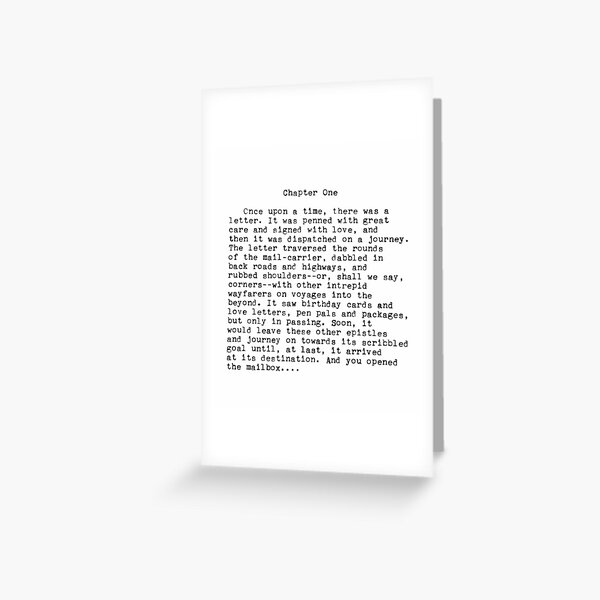 Item preview, Once Upon a Time - A Letter's Journey designed and sold by Lydia Huth.