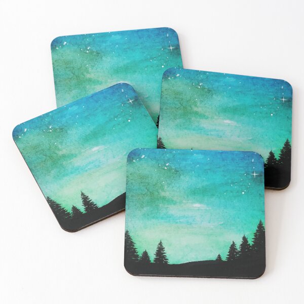 Item preview, Watercolor Night Sky designed and sold by Vector Scout Lab.