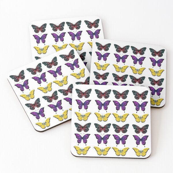 Item preview, Colorful Butterflies in Pattern designed and sold by designlee.