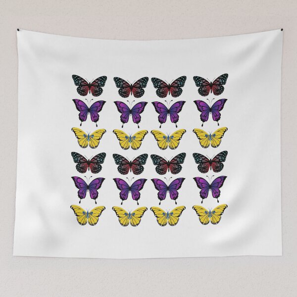 Item preview, Colorful Butterflies in Pattern designed and sold by designlee.