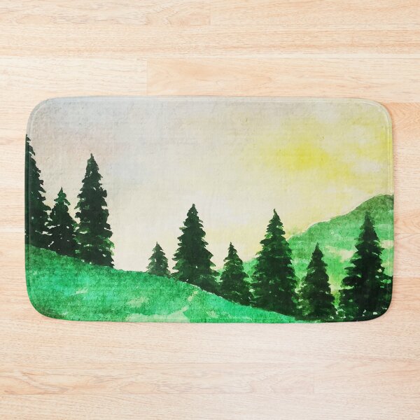 Item preview, Watercolor Landscape designed and sold by Vector Scout Lab.
