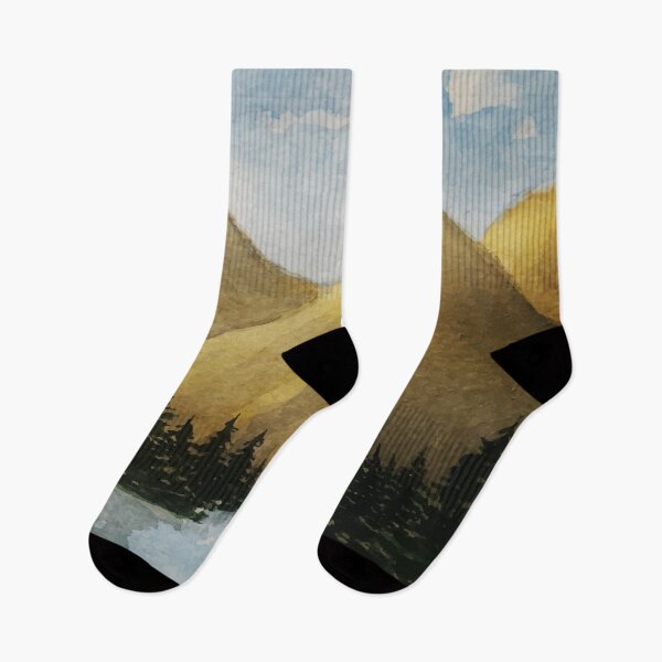 Item preview, Watercolor Landscape designed and sold by Vector Scout Lab.