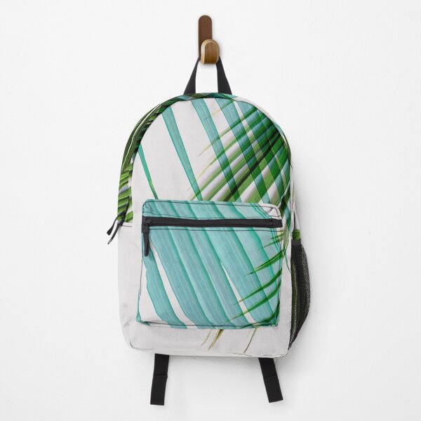 Item preview, Blue Green Tropical Palm Leaves designed and sold by PrintsProject.