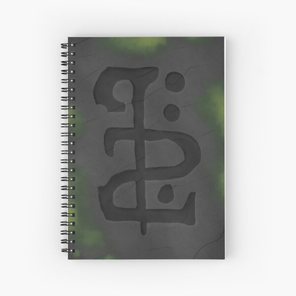 Journey Rune Spiral Notebook
