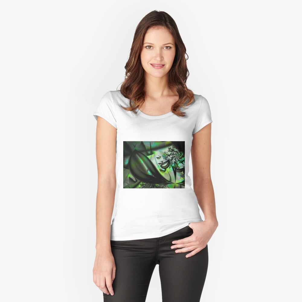 Item preview, Fitted Scoop T-Shirt designed and sold by garretbohl.