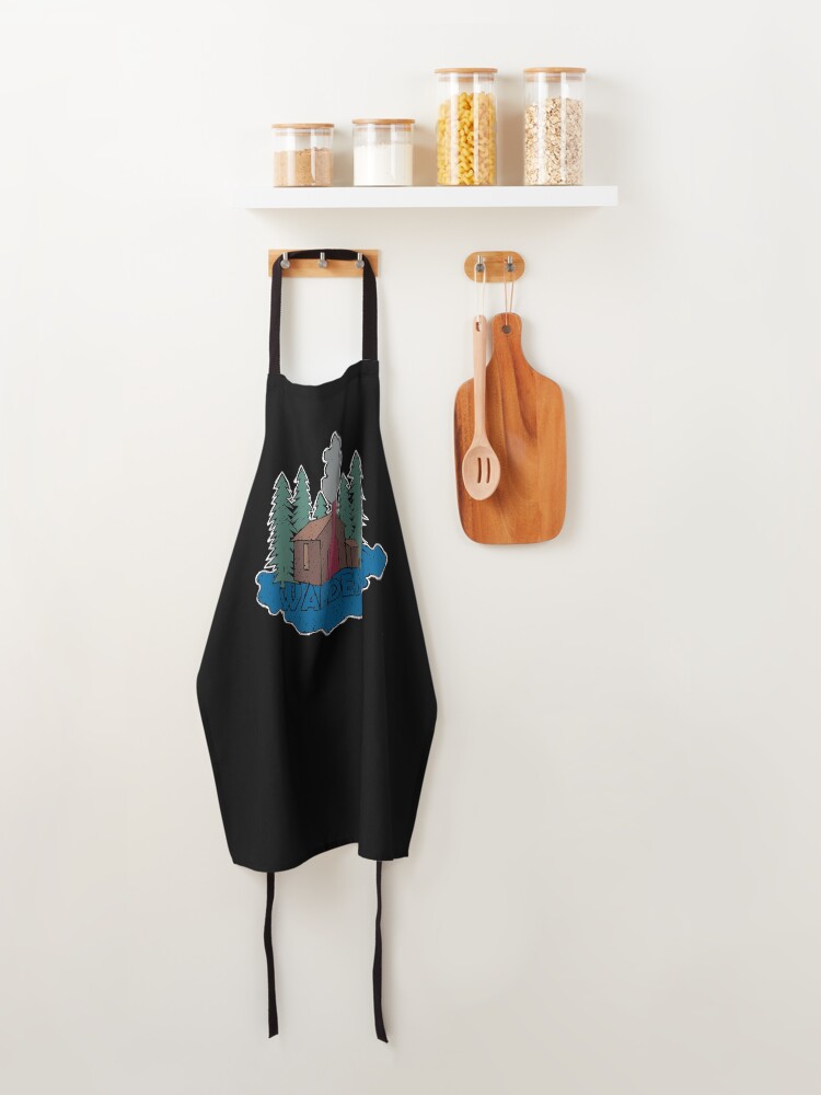 Alternate view of Walden - Henry David Thoreau (Coloured textured version) Apron