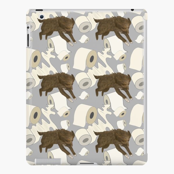 Toilet Paper Challenge with Fluffy Dogs iPad Snap Case