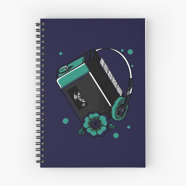 Item preview, Music With Headset - 90s vibe designed and sold by BlascoShop.