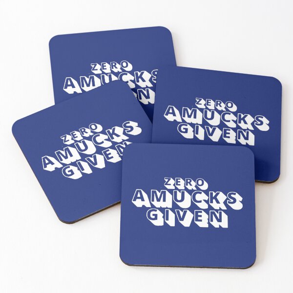 Item preview, Zero amucks given designed and sold by manardesign.