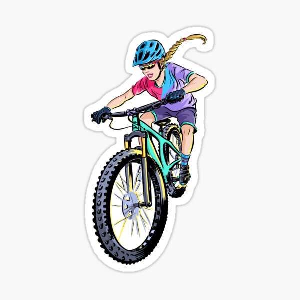 Girls Summer Leisure Sticker Set Cute Stickers Journal Stickers Planner  Stickers Stickers Girls, Women, Hobby, Nature, Bicycle 