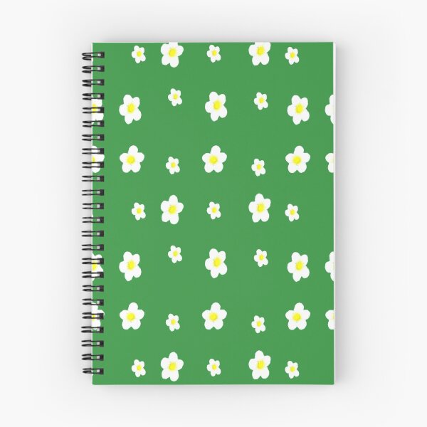 Item preview, white strawberry flower green bacground designed and sold by miaterinka.