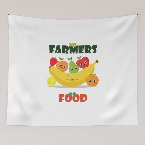 Item preview, NO FARMERS NO FOOD Fruit designed and sold by yessir1981.