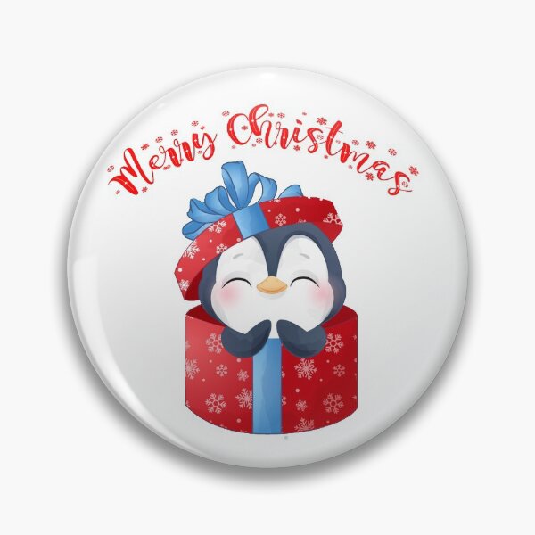 Item preview, Cute penguin Merry Christmas designed and sold by env1nada.