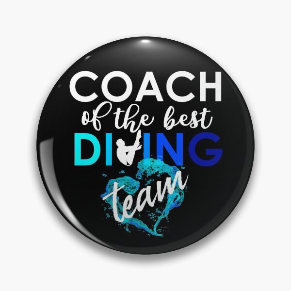 Item preview, Springboard Diving Coach of the best Sport Diving Team Trainer Gift designed and sold by tgulko.