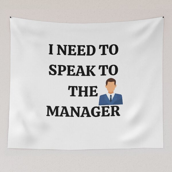 Item preview, I NEED TO SPEAK TO THE MANAGER designed and sold by 3Akshithaa.