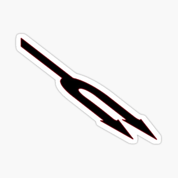 Pitch Fork Sticker