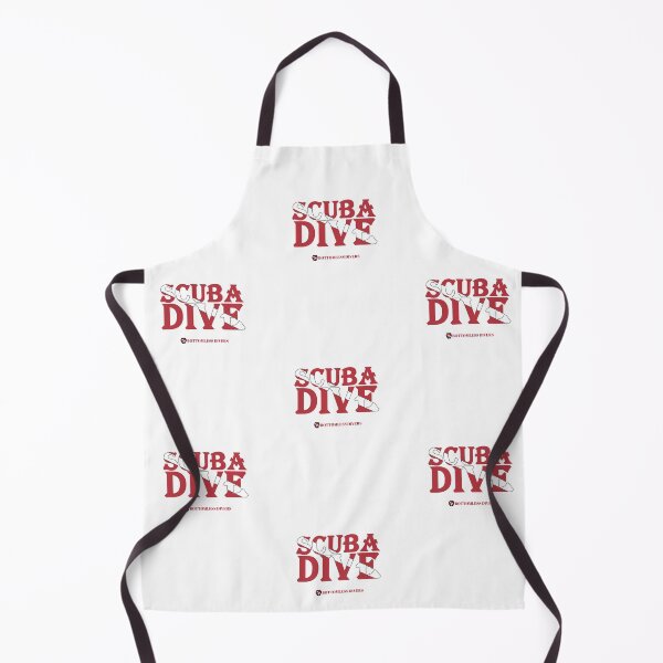 Item preview, Scuba Dive Small Red Letters on Pocket designed and sold by BottomlessDiver.