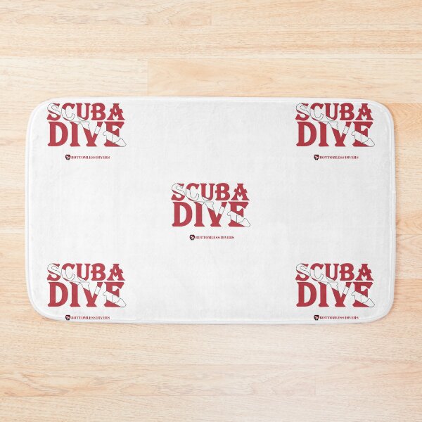Item preview, Scuba Dive Small Red Letters on Pocket designed and sold by BottomlessDiver.