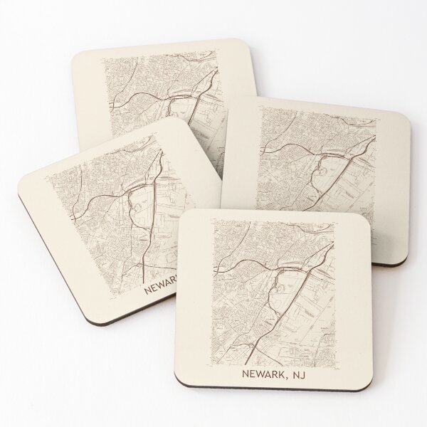 Item preview, Newark, NJ Topographical Map Vintage designed and sold by PGHPhotoCo.
