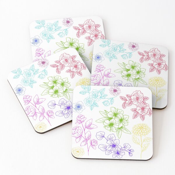 Item preview, Floral Colorful Theme designed and sold by designlee.