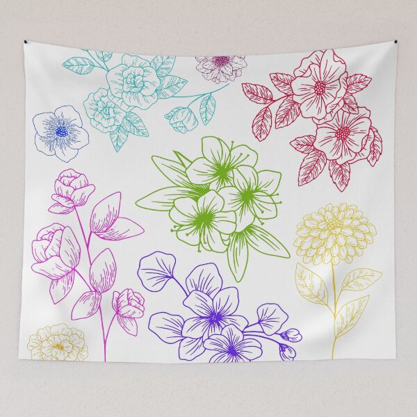 Item preview, Floral Colorful Theme designed and sold by designlee.