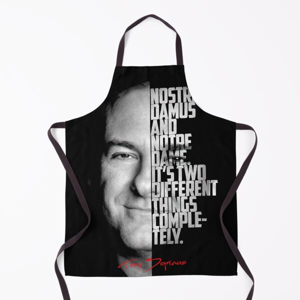 Item preview, Black and white Tony Soprano The Sopranos Tv Show quote. designed and sold by Enea Kelo.