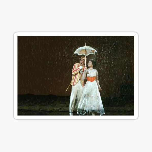 Mary Poppins and Bert Sticker