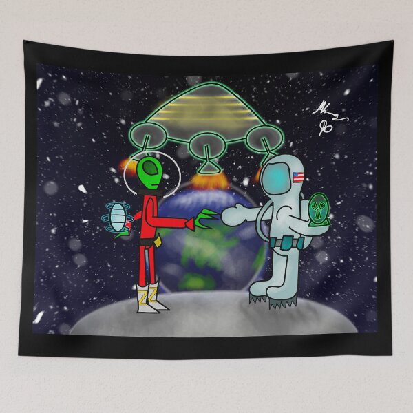 Item preview, Peace in Space designed and sold by ImMindlessMike.