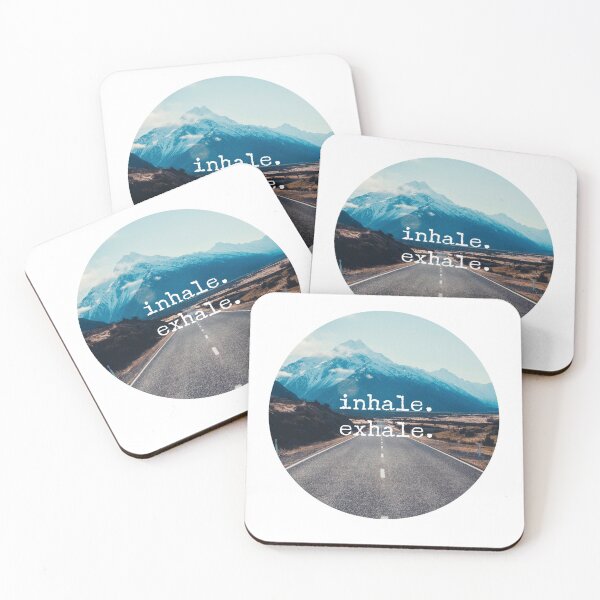 Item preview, Inhale Exhale Mountain Meditation designed and sold by Eleanore Ditchburn.