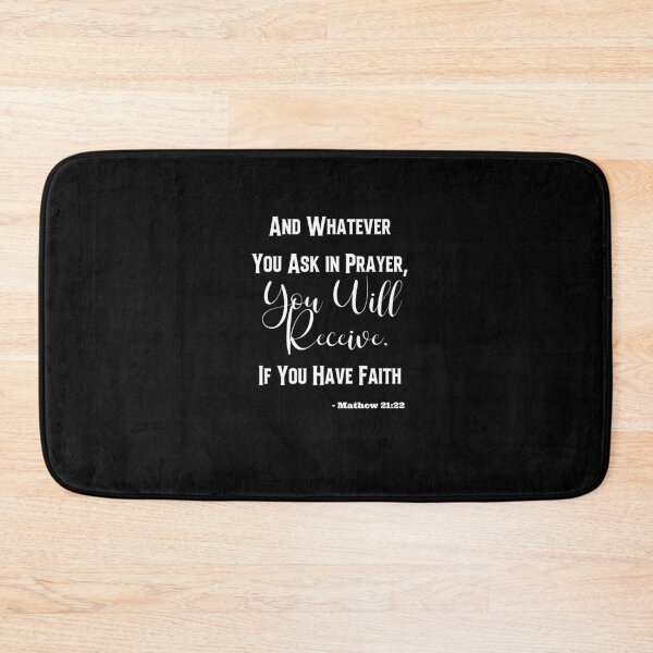 Item preview, Matthew 21:22 - Bible Verse designed and sold by LoA-Lady.