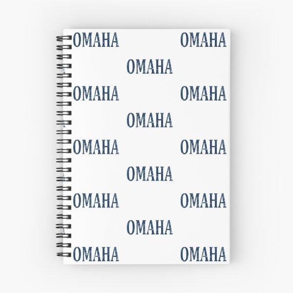 Item preview, Vintage Omaha with Distressed Grunge Background designed and sold by ittybittyowl.